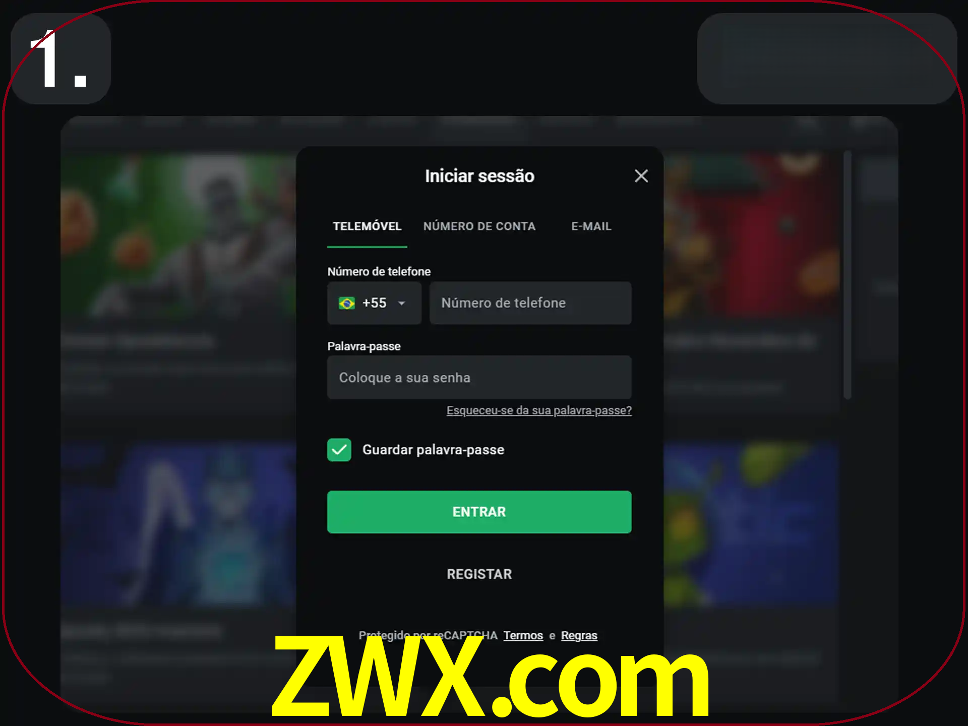 Acesse o site.