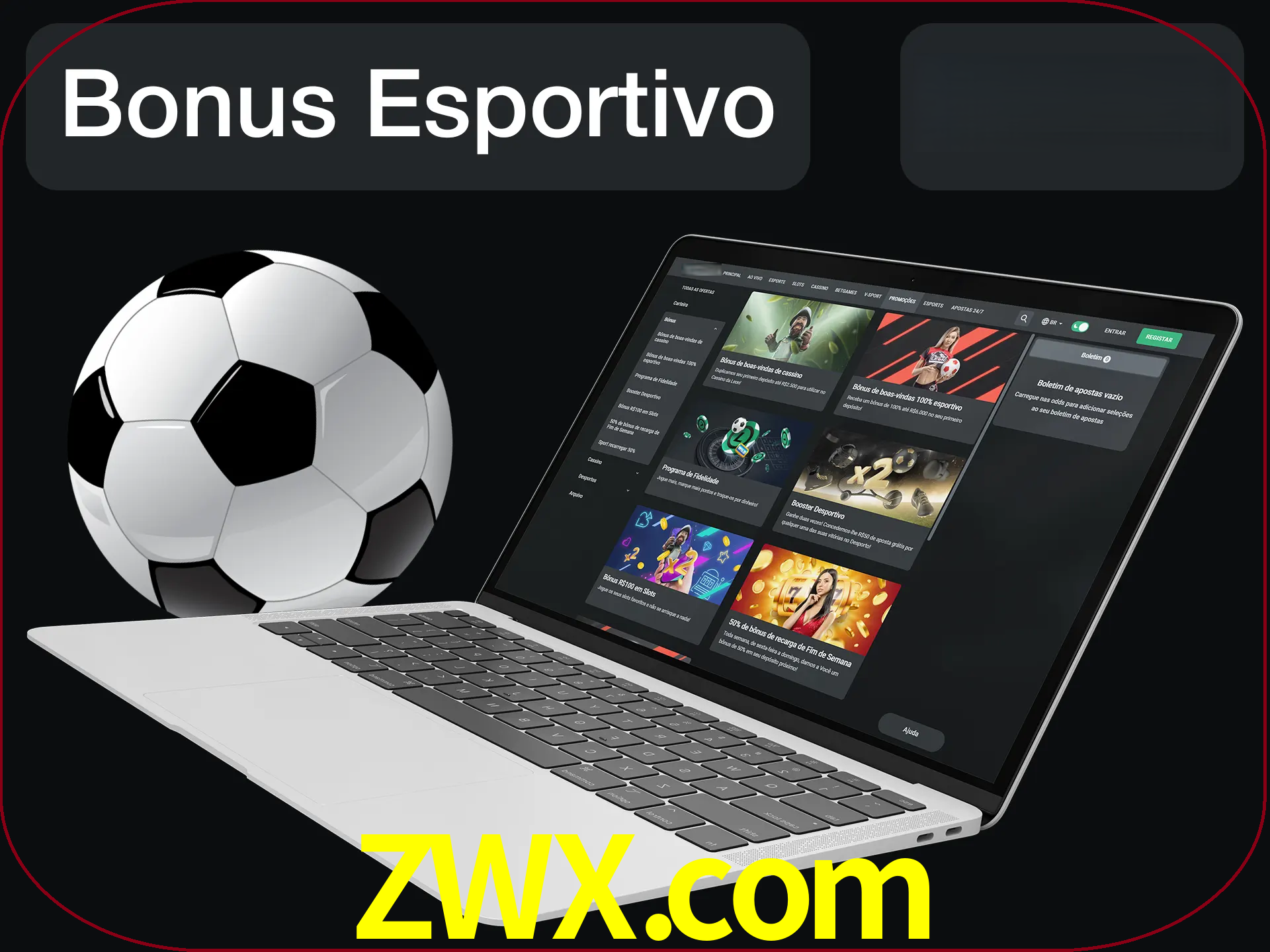 Antes de começar a apostar, use o bônus esportivo.